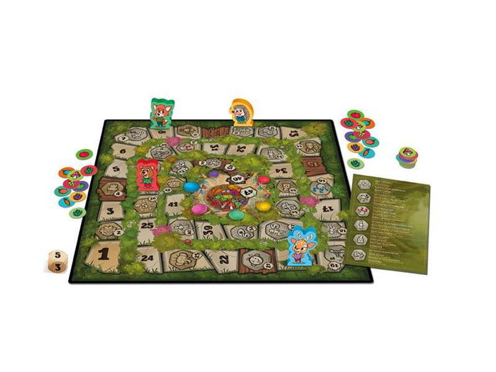 Cayro Juego Funny Forest - Jeu de société 2 à 4 joueurs - Dimensions 25x25x5 cm - Langues : espagnol, anglais, portugais, français, italien, allemand Cayro Juego Funny Forest - Jeu de société 2 à 4 joueurs - Dimensions 25x25x5 cm - Langues : espagnol, anglais, portugais, français, italien, allemand