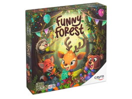 Cayro Juego Funny Forest - Jeu de société 2 à 4 joueurs - Dimensions 25x25x5 cm - Langues : espagnol, anglais, portugais, français, italien, allemand