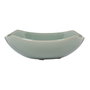 BigBuy Home Centre de Table Vert Céramique 22,5 x 22,5 x 7 cm