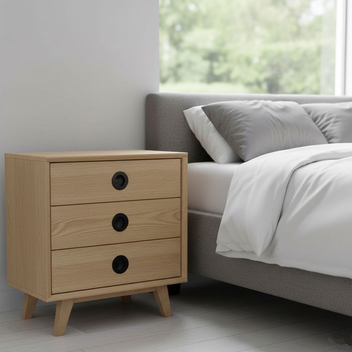 HERRAJES ALK Tirador Uñero para Puerta Corredera Ø65mm Negro Inox