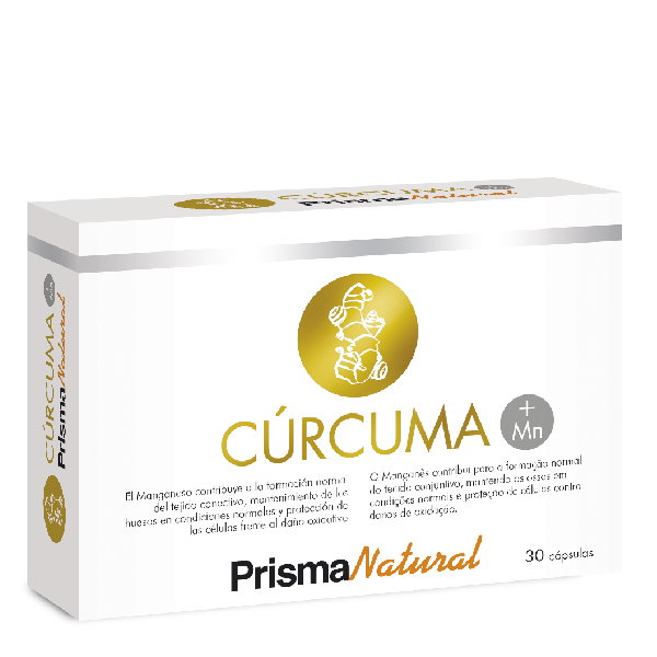 PRISMA NATURAL Curcuma + Manganèse 30 capsules PRISMA NATURAL Curcuma + Manganèse 30 capsules
