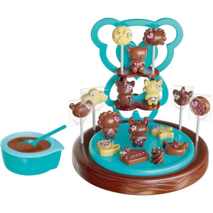 Lansay Atelier Chocolat et Nuage Kit Créatif pour Enfants à partir de 6 ans avec Moules et Pinceau - AUC1735716670173