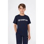 T shirt à manches courtes Enfant Champion Graphic Shop Blue marine L