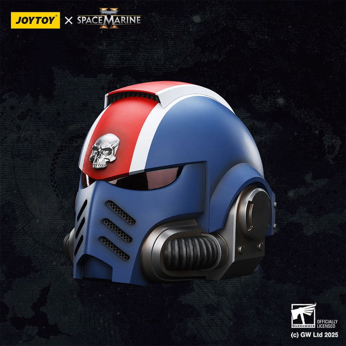 Joy Toy (CN) Warhammer 40,000: Space Marine 2 réplique Ultramarines Lieutenant Titus casque 30 cm