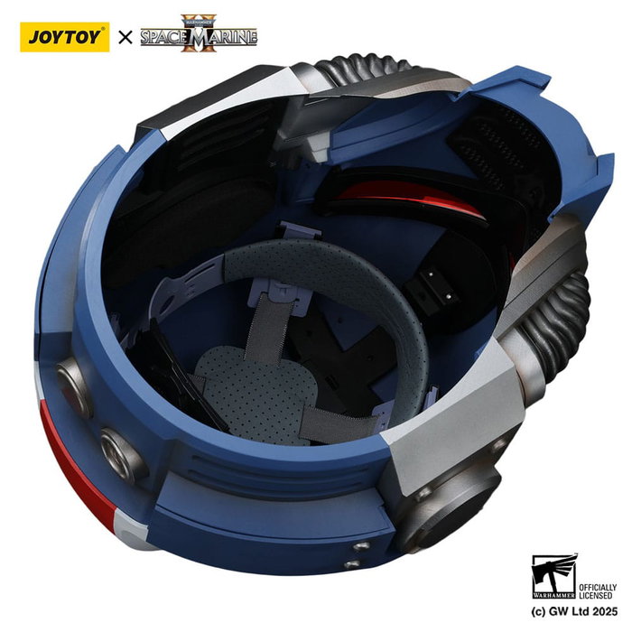 Joy Toy (CN) Warhammer 40,000: Space Marine 2 réplique Ultramarines Lieutenant Titus casque 30 cm