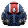 Joy Toy (CN) Warhammer 40,000: Space Marine 2 réplique Ultramarines Lieutenant Titus casque 30 cm