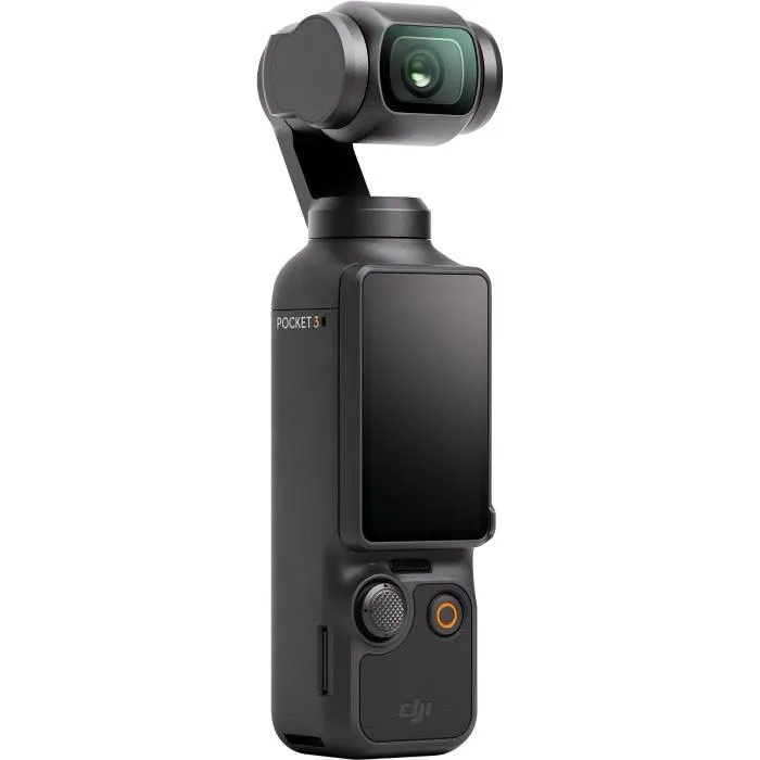 DJI Osmo Pocket 3 Creator Combo - Caméra sport nacelle avec écran tactile rotatif 2 pouces et capteur 1 pouce - Noir