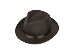 My Other Me Sombrero de gánster ajustable 54-58 cm - Accessoire de déguisement - Interface multilingue (espagnol, anglais, français, italien, portugais, allemand)