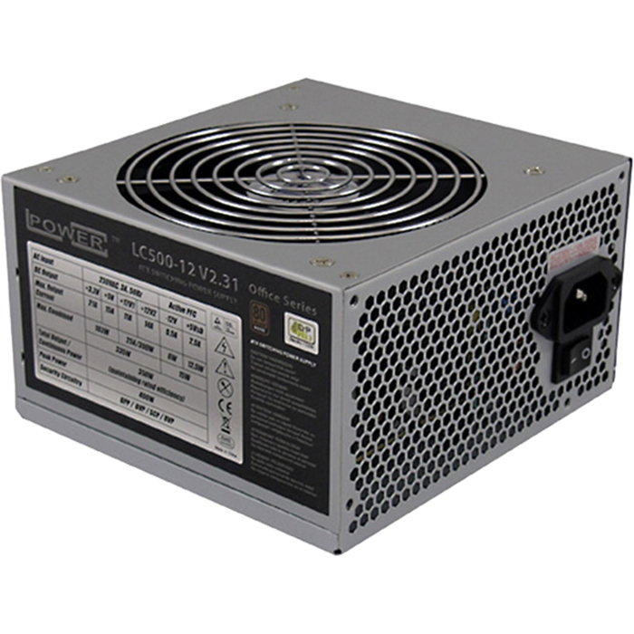 LC-Power LC500-12 V2.31 Office Series 400W Silver LC-Power LC500-12 V2.31 Office Series 400W Silver