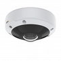 Axis M3077-PLVE - Caméra de surveillance réseau mini-dôme, capteur 6 MP, vue 180°/360°, microphones intégrés, Lightfinder, Forensic WDR, pour intérieur/extérieur