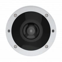 Axis M3077-PLVE - Caméra de surveillance réseau mini-dôme, capteur 6 MP, vue 180°/360°, microphones intégrés, Lightfinder, Forensic WDR, pour intérieur/extérieur
