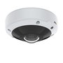 Axis M3077-PLVE - Caméra de surveillance réseau mini-dôme, capteur 6 MP, vue 180°/360°, microphones intégrés, Lightfinder, Forensic WDR, pour intérieur/extérieur
