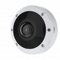 Axis M3077-PLVE - Caméra de surveillance réseau mini-dôme, capteur 6 MP, vue 180°/360°, microphones intégrés, Lightfinder, Forensic WDR, pour intérieur/extérieur
