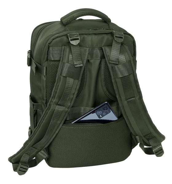 Safta Sac à dos de voyage cabine 15.6 pouces portable vert 29x44x19 cm - Mochila viaje cabina portatil Safta Sac à dos de voyage cabine 15.6 pouces portable vert 29x44x19 cm - Mochila viaje cabina portatil