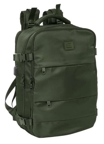 Safta Sac à dos de voyage cabine 15.6 pouces portable vert 29x44x19 cm - Mochila viaje cabina portatil Safta Sac à dos de voyage cabine 15.6 pouces portable vert 29x44x19 cm - Mochila viaje cabina portatil
