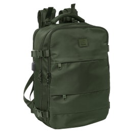 Safta Sac à dos de voyage Verde Vert militaire pour ordinateur 15,6''