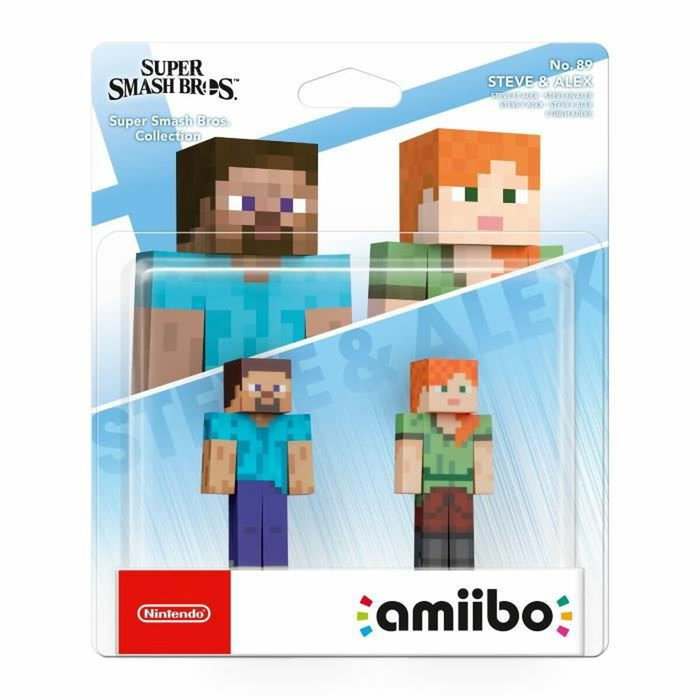 Nintendo Amiibo Steve & Alex Collection Super Smash Bros. Nintendo Amiibo Steve & Alex Collection Super Smash Bros.