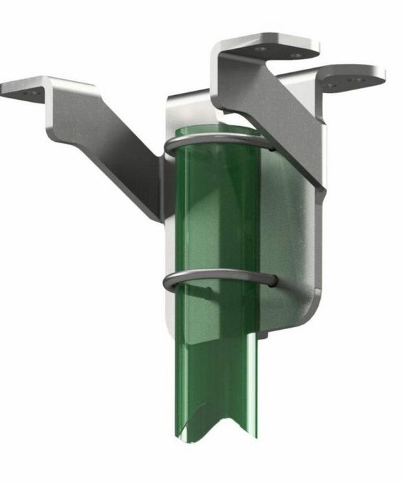 Next Green Support de montage au plafond et au sol pour tube acier Ø 60 mm - Entrée câble 360°