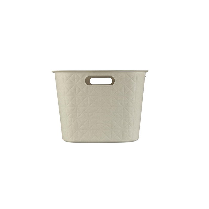 Curver Coffre à linge Softex 45 L Blanc cassé Curver Coffre à linge Softex 45 L Blanc cassé