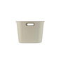 Curver Coffre à linge Softex 45 L Blanc cassé