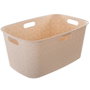 Curver Coffre à linge Softex 45 L Blanc cassé