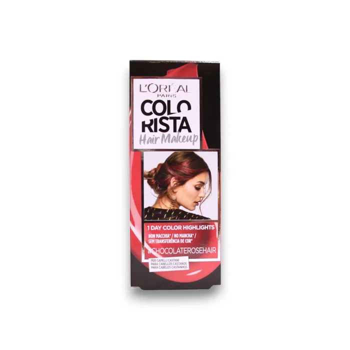 L'Oreal Paris Colorista Hair Makeup Teinture capillaire semi-permanente #CHOCOLATEROSEHAIR 30 ml L'Oreal Paris Colorista Hair Makeup Teinture capillaire semi-permanente #CHOCOLATEROSEHAIR 30 ml