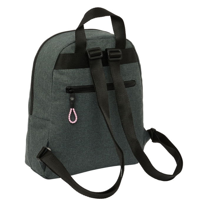 Sac à dos Kappa Silver pink Mini Gris 25 x 30 x 13 cm Sac à dos Kappa Silver pink Mini Gris 25 x 30 x 13 cm