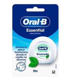 Oral-B Essencial Floss Fil Dentaire Menthe 50 Mètres