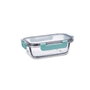 Quid Récipient Hermétique Verre Purity 17,6x13,2x6,4 cm - 63 cL (12 Unités)