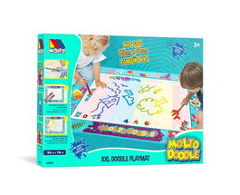 Molto Doodle XL - Tableau magique réutilisable pour enfants - 95 x 74 cm (tissu et plastique)