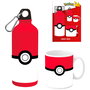 KIDS LICENSING Set Cantimplora en Aluminium de 500ml + Tasse en Céramique - Thème Pokémon