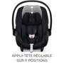Cybex Aton B2 i-Size Siège Auto Groupe 0+ (Naissance-13kg/2 ans) Base One incluse - Noir Volcano