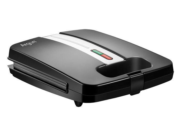 Argon Sandwichera Grill 1400W 26,5 x 9 x 32 cm Noir Acier Usage Domestique (Set de 4)