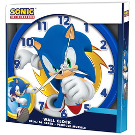SEGA Horloge murale Sonic The Hedgehog - 25 cm