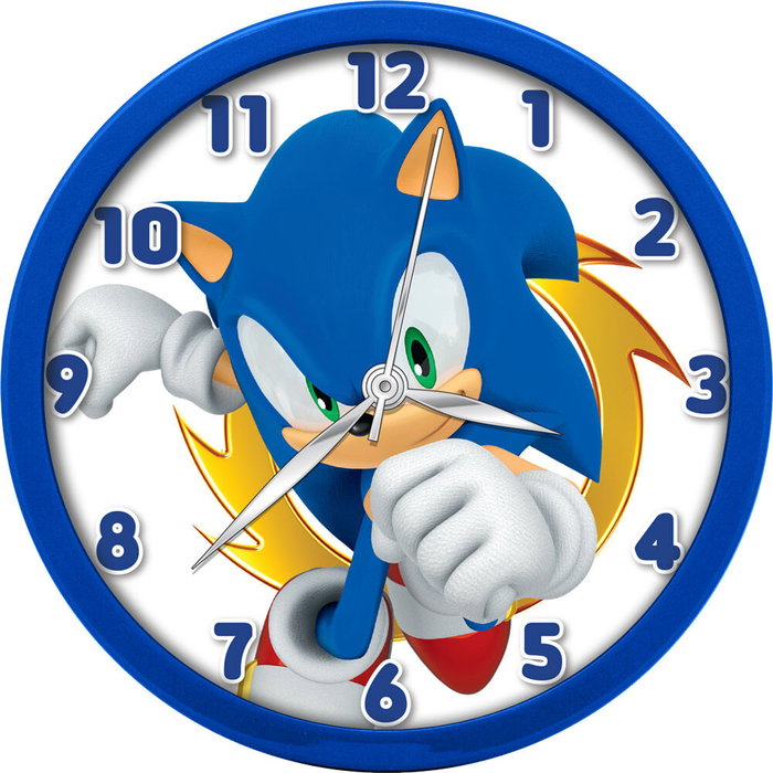 SEGA Horloge murale Sonic The Hedgehog - 25 cm