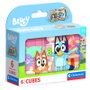 CLEMENTONI Puzzle Cube Bluey 6 pièces