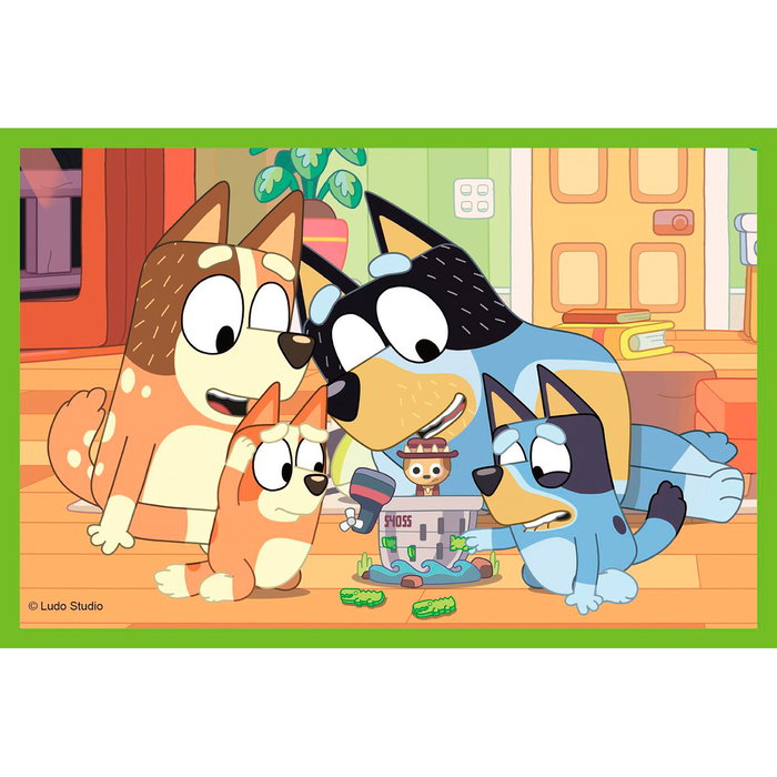 Clementoni Bluey Cubes 6 Images 40662 Puzzle Enfant dès 2 Ans