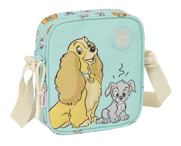 Safta Bolsito Bandolera Cats & Dogs - Sac bandoulière enfant 16x18x4 cm Safta Bolsito Bandolera Cats & Dogs - Sac bandoulière enfant 16x18x4 cm