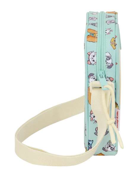 Safta Bolsito Bandolera Cats & Dogs - Sac bandoulière enfant 16x18x4 cm Safta Bolsito Bandolera Cats & Dogs - Sac bandoulière enfant 16x18x4 cm