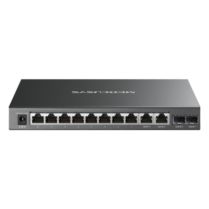 Mercusys MS112GMP Switch Gigabit 12 ports avec PoE+ Mercusys MS112GMP Switch Gigabit 12 ports avec PoE+