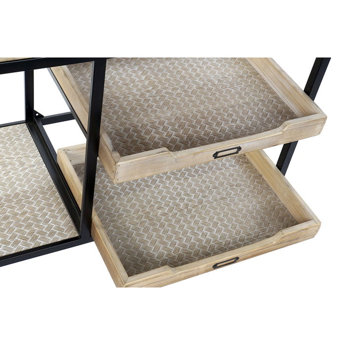 Meuble d'Entrée Home ESPRIT Marron Noir 120 x 38 x 80 cm