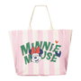 Disney - Sac shopping Minnie - Tote bag de voyage - 48x43x17 cm - Composition 70% polyester, 30% coton