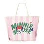 Disney - Sac shopping Minnie - Tote bag de voyage - 48x43x17 cm - Composition 70% polyester, 30% coton