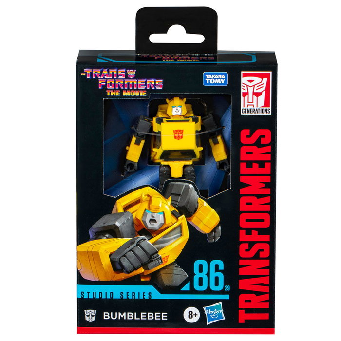 HASBRO Transformers Studio Series Figurine Bumblebee Articulée 11cm - Conversion Robot/Voiture en 23 Étapes