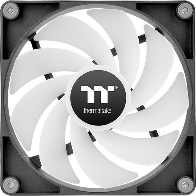 Thermaltake CT120 ARGB Reverse - Pack de 2 Ventilateurs Boîtier 120mm, PWM, Noir, Illumination Adressable