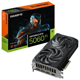 Gigabyte GeForce RTX 5060 Ti 8 Go GDDR7 – Carte graphique, PCI-E 5.0, 3x DisplayPort 2.1, HDMI 2.1
