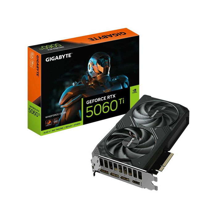 Carte Graphique Gigabyte GV-N506TWF2OC-8GD 8 GB geforce rtx 5060 ti GDDR6 GDDR7