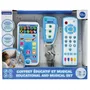 Lexibook Jouet Educatif Portable Telephone Telecommande et Porte-Clefs pour Enfants 18 Mois a 6 Ans, Decouvre Animaux Chiffres Couleurs Formes, Sons et Melodies