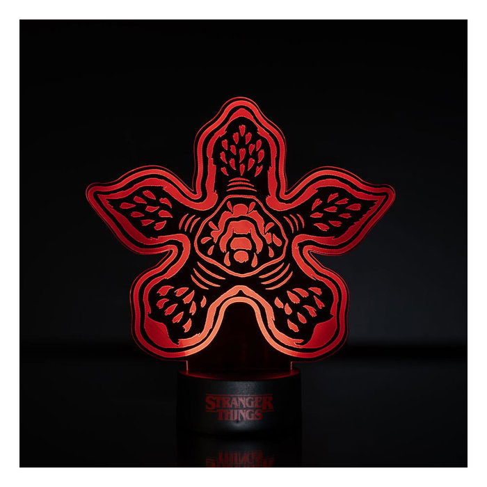 Stranger Things Laser Etched lampe Demogorgan Stranger Things Laser Etched lampe Demogorgan