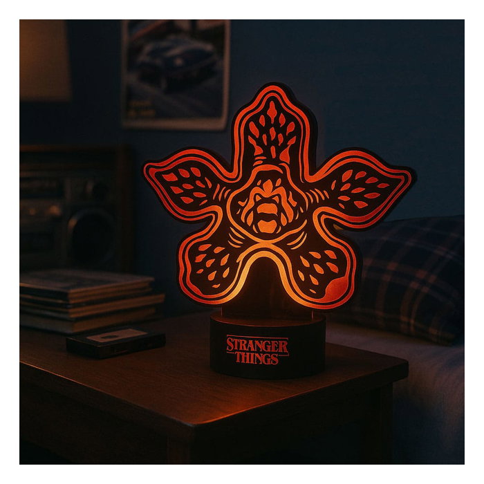 Stranger Things Laser Etched lampe Demogorgan Stranger Things Laser Etched lampe Demogorgan